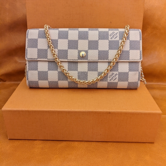 Louis Vuitton damier Azur Sarah bifold wallet - Picture 4 of 10